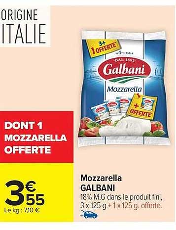 Mozzarella GALBANI