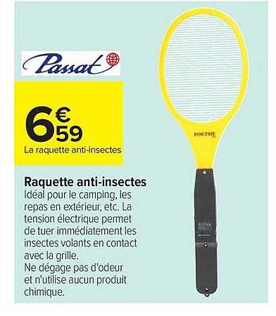 Raquette anti-insectes