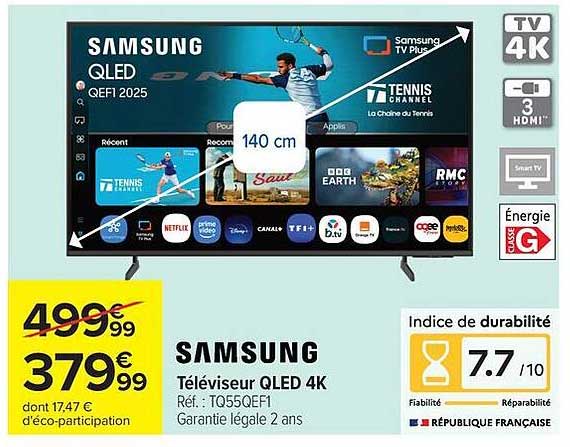 SAMSUNG Téléviseur QLED 4K