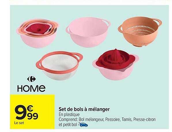 Set de bols à mélanger