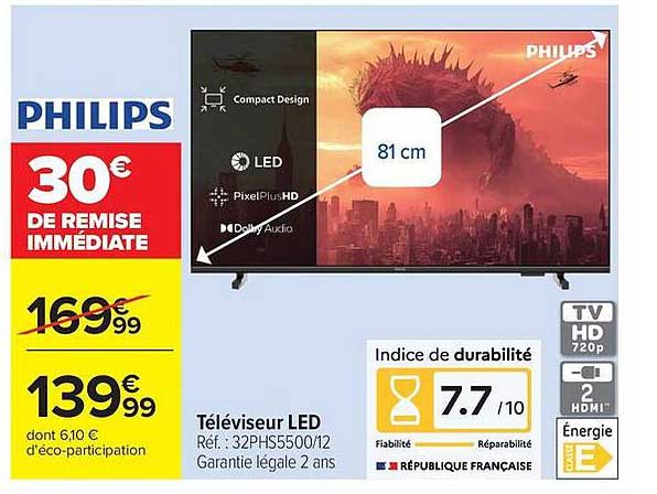 Téléviseur LED