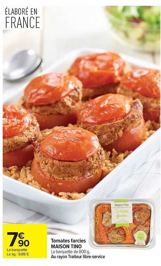 Tomates farcies MAISON TINO