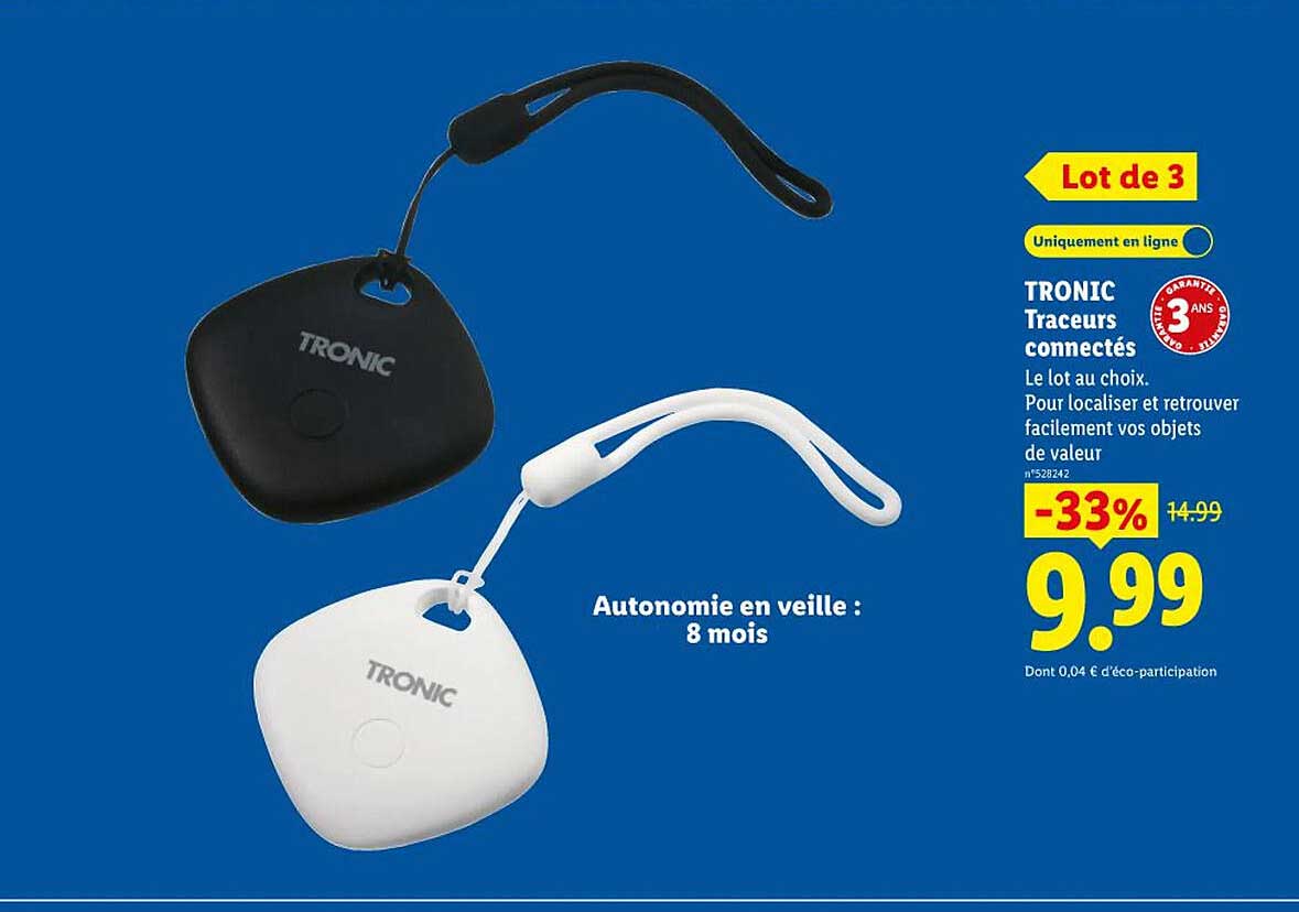 TRONIC Traceurs connectés