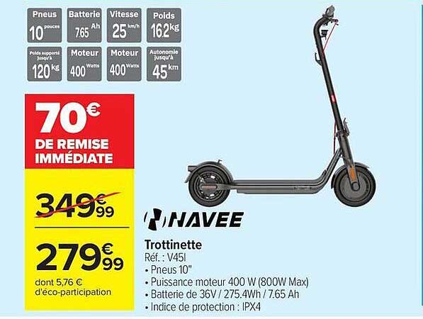 Trottinette NAVEE