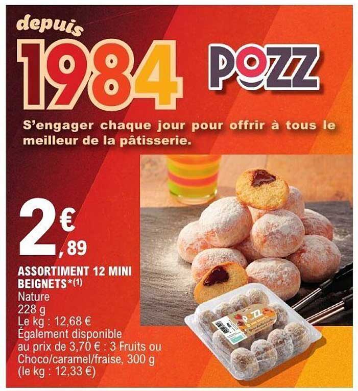 ASSORTIMENT 12 MINI BEIGNETS