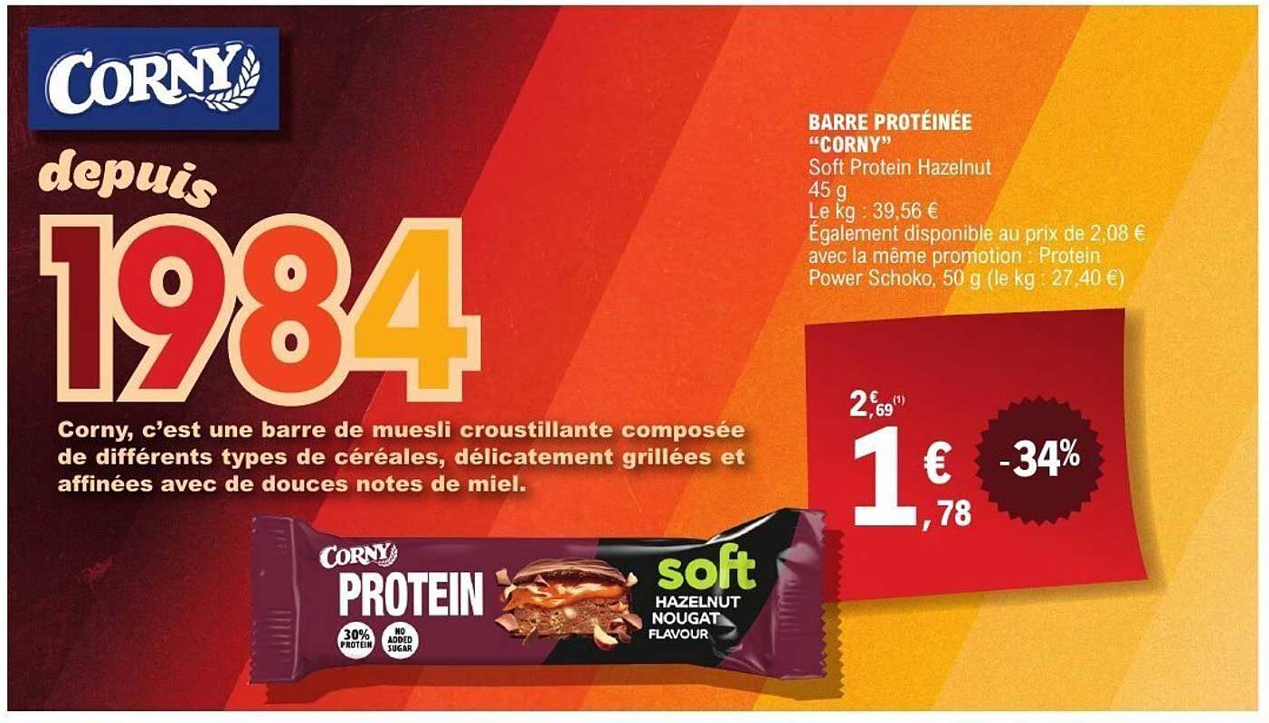 BARRE PROTÉINÉE "CORNY"
