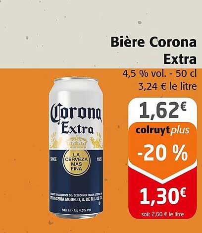 Bière Corona Extra