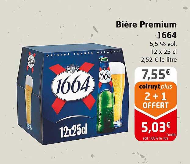 Bière Premium 1664