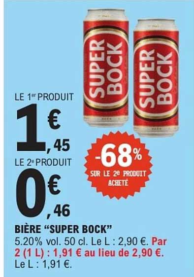 BIÈRE “SUPER BOCK”