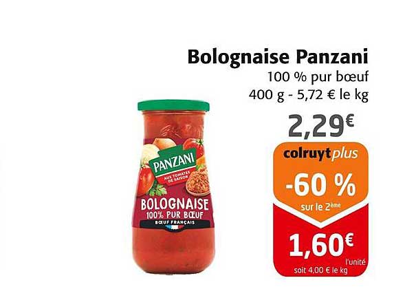 Bolognaise Panzani
