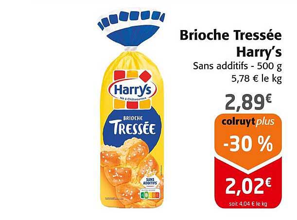 Brioche Tressée Harry’s