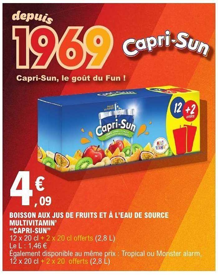 Capri-Sun - 12 x 20 cl + 2 x 20 cl offerts