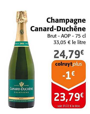Champagne Canard-Duchêne Brut - AOP - 75 cl