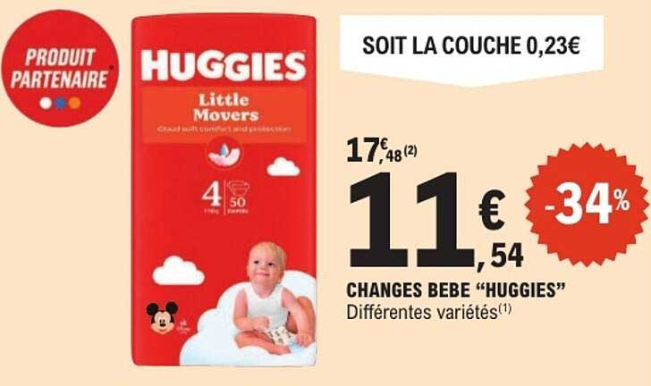 CHANGES BEBE “HUGGIES”