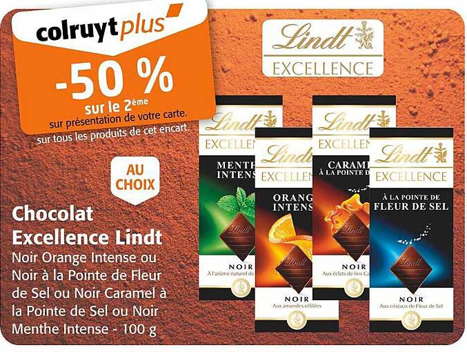 Chocolat Excellence Lindt