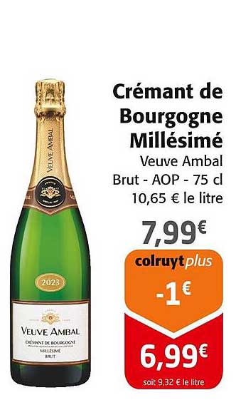 Crémant de Bourgogne Millésimé