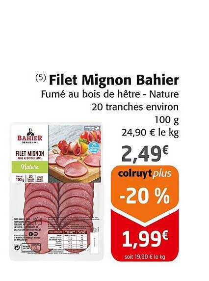 Filet Mignon Bahier