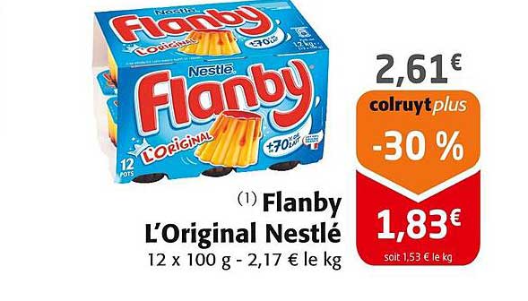 Flanby L'Original Nestlé