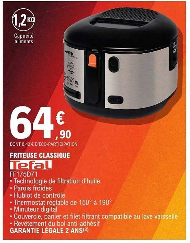 FRITEUSE CLASSIQUE Tefal FF175D71