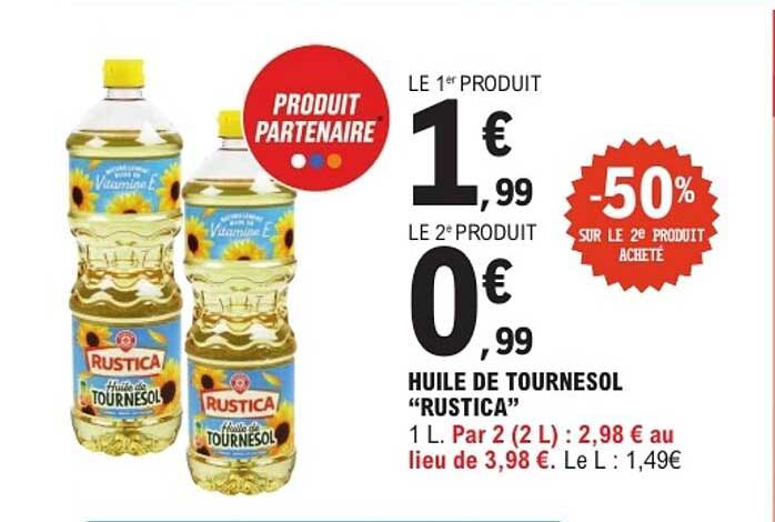Huile de Tournesol "Rustica"