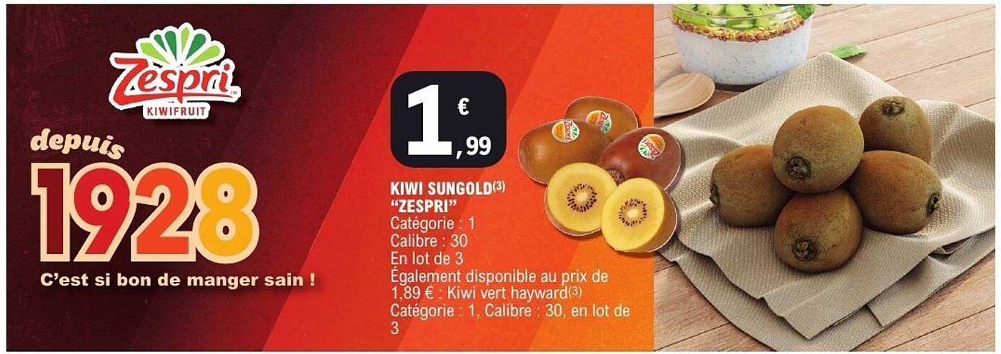 KIWI SUNGOLD "ZESPRI"