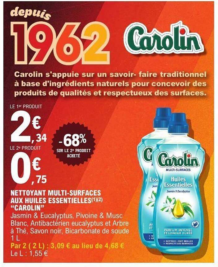 NETTOYANT MULTI-SURFACES AUX HUILES ESSENTIELLES