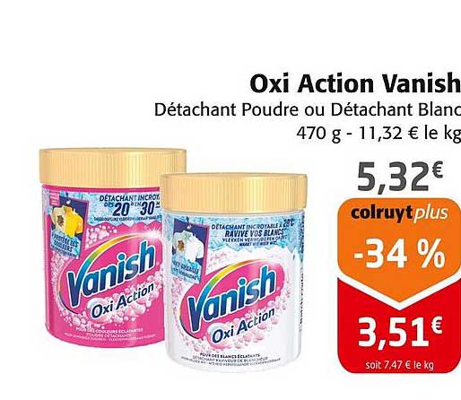 Oxi Action Vanish