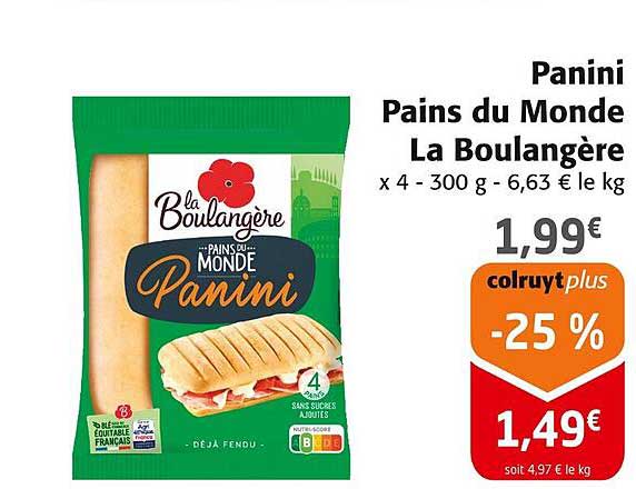 Panini Pains du Monde La Boulangerie