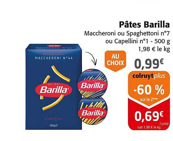 Pâtes Barilla
