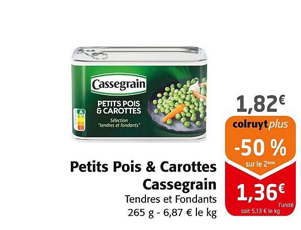 Petits Pois & Carottes Cassegrain