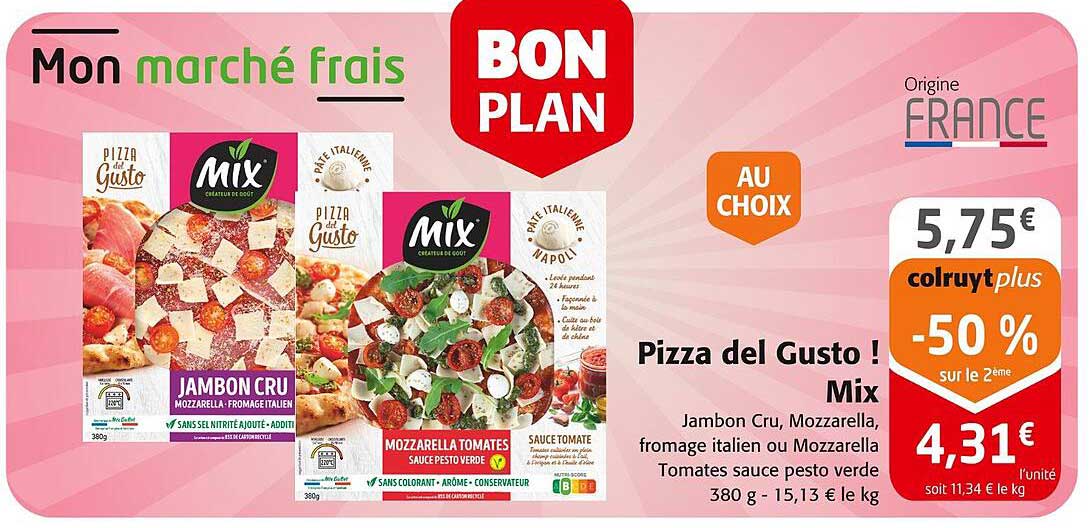 Pizza del Gusto ! Mix