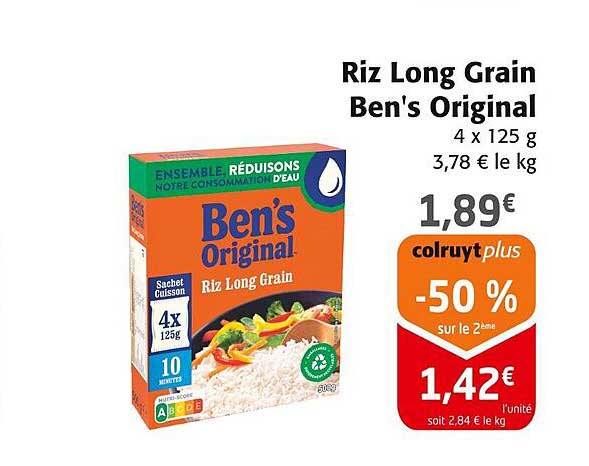 Riz Long Grain Ben's Original