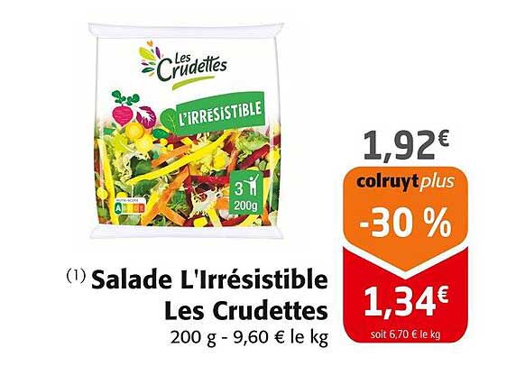 Salade L'Irrésistible Les Crudettes