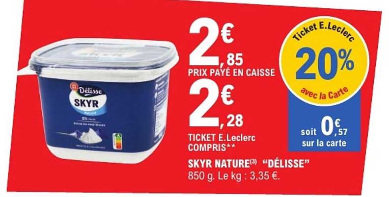 SKYR NATURE(3) "DÉLISSE"