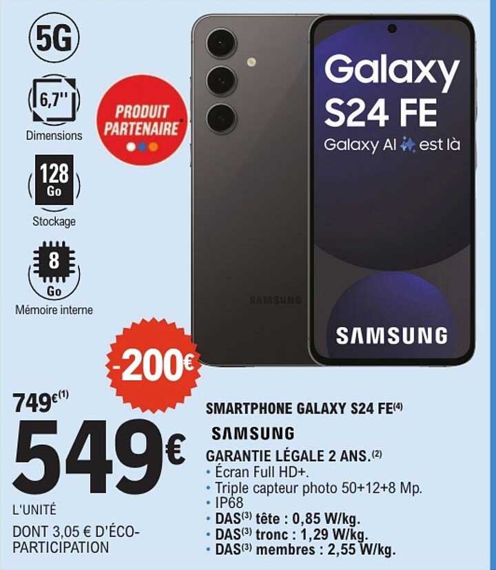 SMARTPHONE GALAXY S24 FE