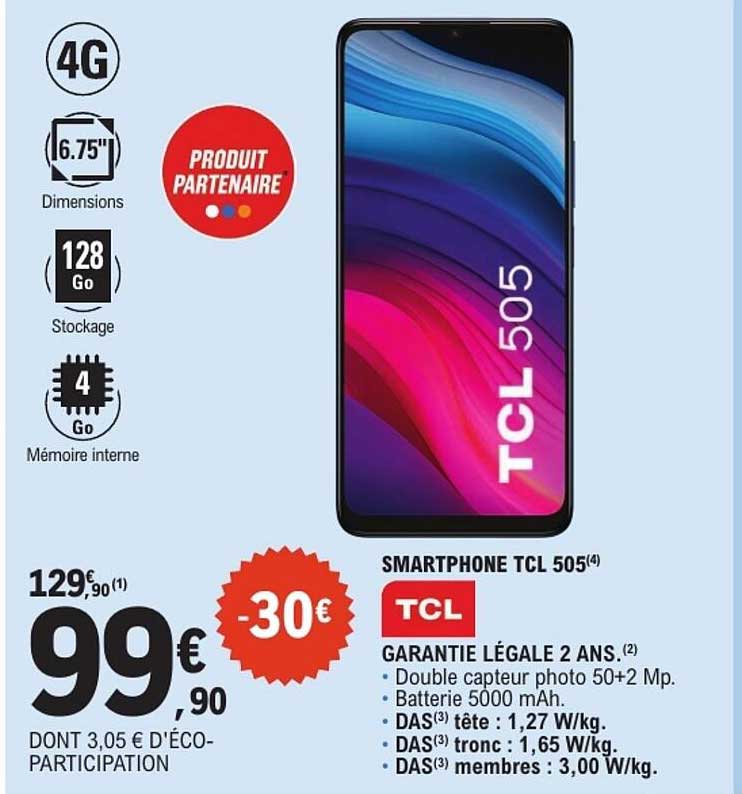 SMARTPHONE TCL 505