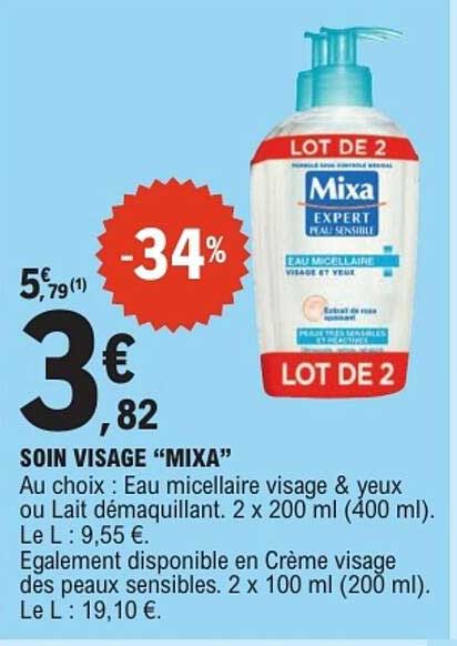 SOIN VISAGE “MIXA”