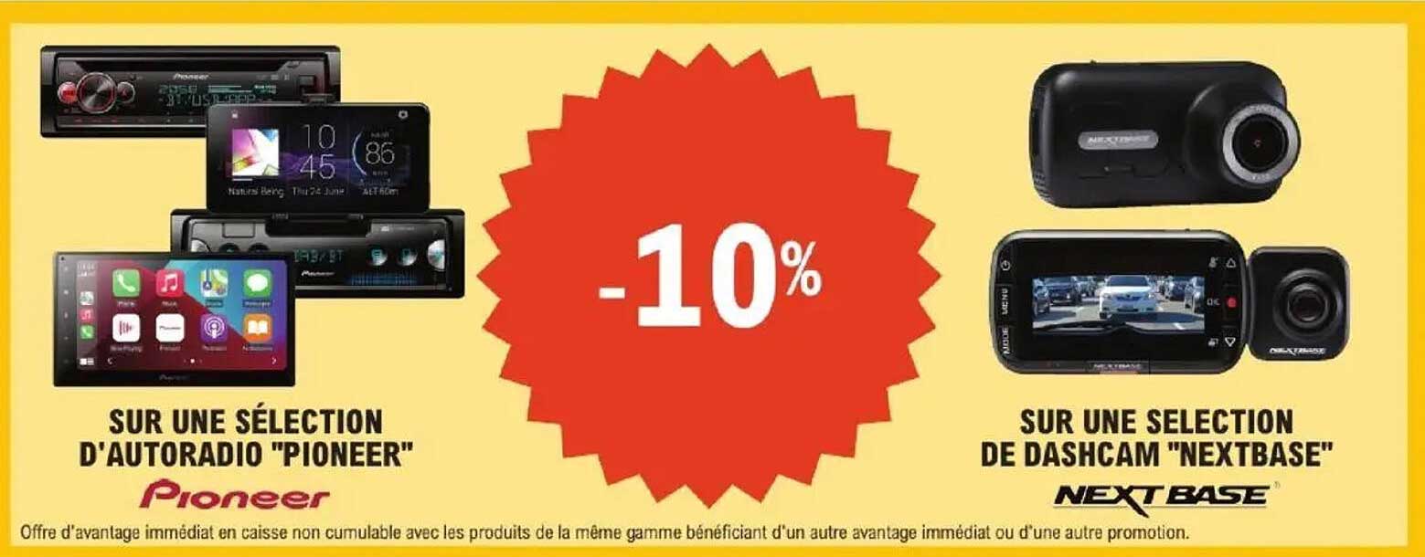 SUR UNE SÉLECTION D'AUTORADIO "PIONEER"