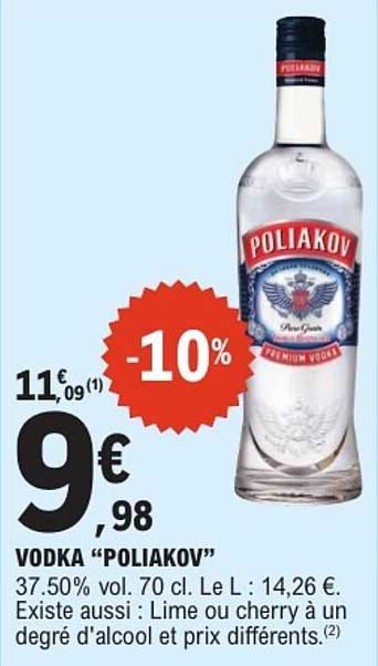 VODKA "POLIAKOV"