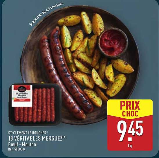 18 VÉRITABLES MERGUEZ