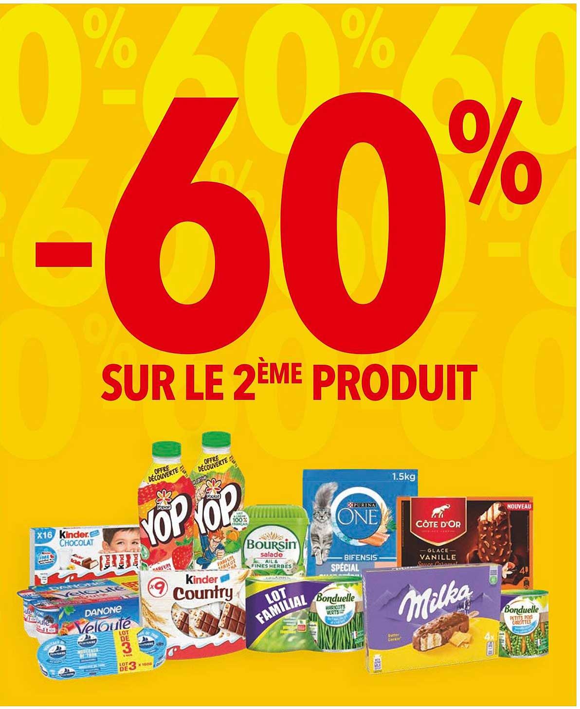 -60% SUR LE 2ÈME PRODUIT
