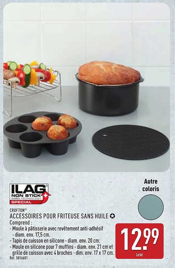 ACCESSOIRES POUR FRITEUSE SANS HUILE
