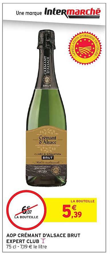 AOP CRÉMANT D'ALSACE BRUT EXPERT CLUB