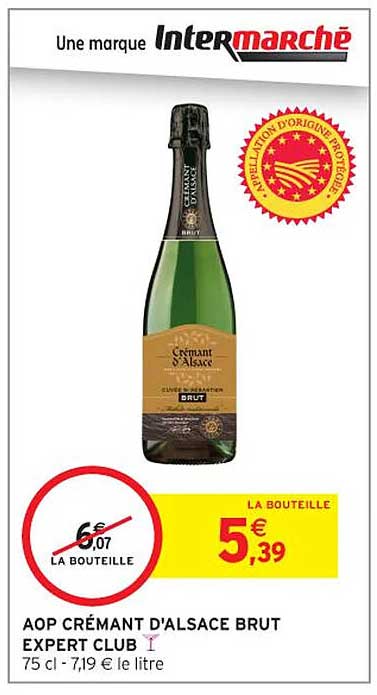 AOP CRÉMANT D'ALSACE BRUT EXPERT CLUB