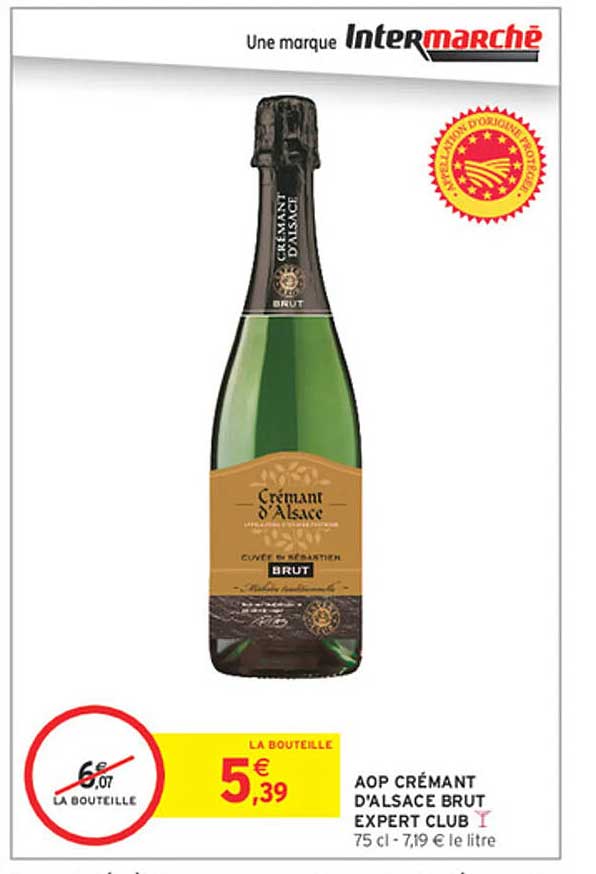 AOP CRÉMANT D'ALSACE BRUT EXPERT CLUB