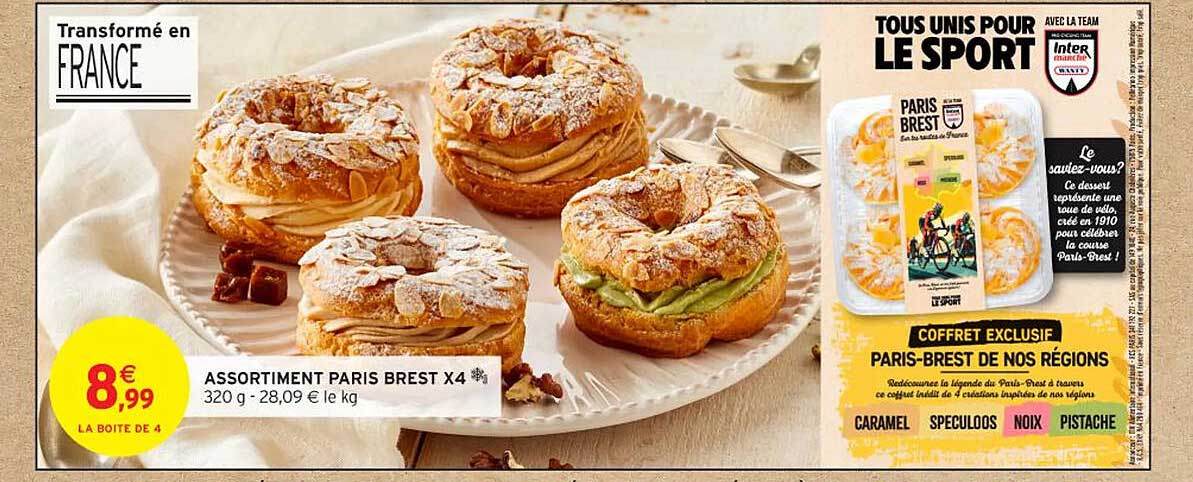 ASSORTIMENT PARIS BREST X4