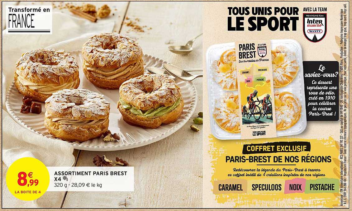 ASSORTIMENT PARIS BREST X4