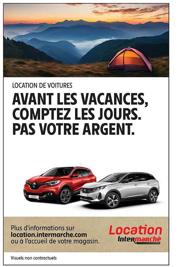 AVANT LES VACANCES, COMPTEZ LES JOURS. PAS VOTRE ARGENT.