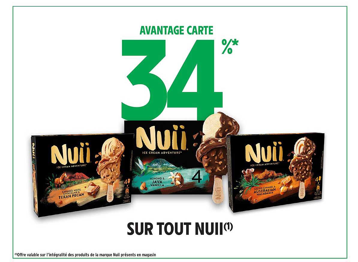 AVANTAGE CARTE 34 %