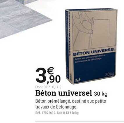 Béton universel 30 kg